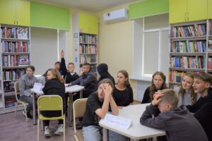 О профессиональных обнимателях рассказали в библиотеке